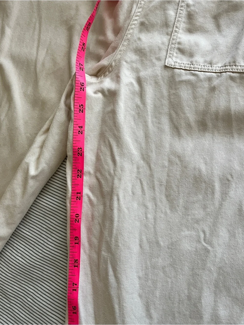 COS Drawstring Waist Pants in Light Beige